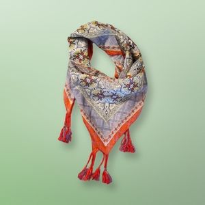 Johnny Was Silk Scarf